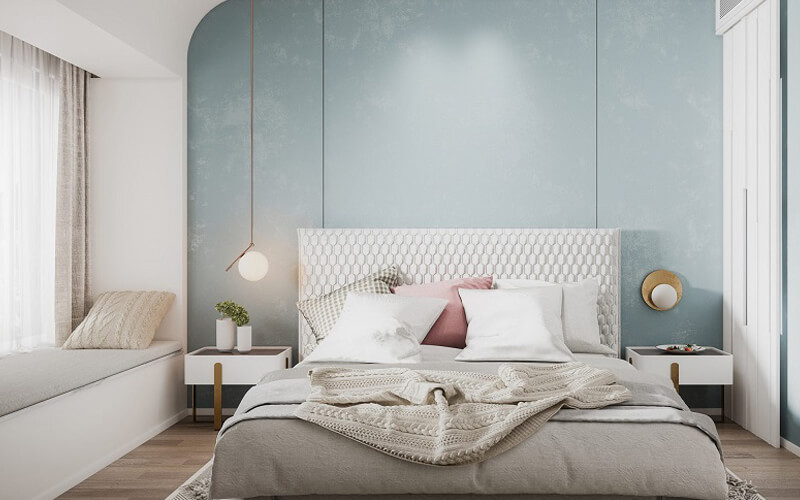Cách phối màu sơn phòng ngủ đẹp giúp bạn có giấc ngủ sâu hơn