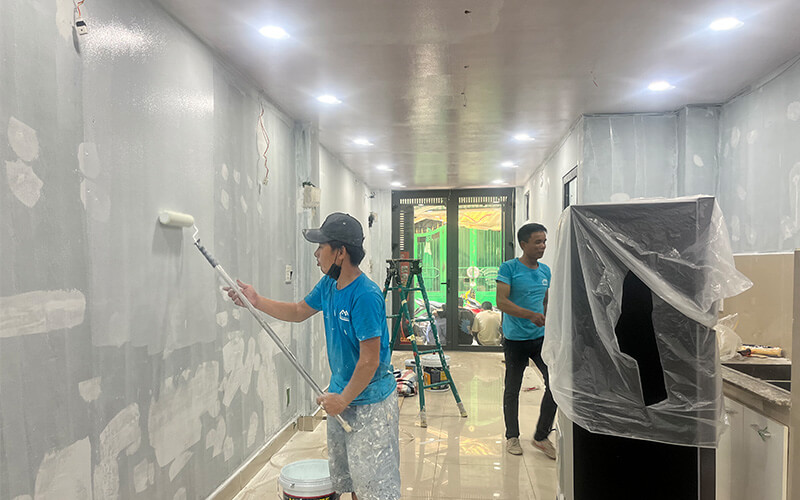 Thợ sơn nhà tại quận Bình Thạnh chuyên nghiệp