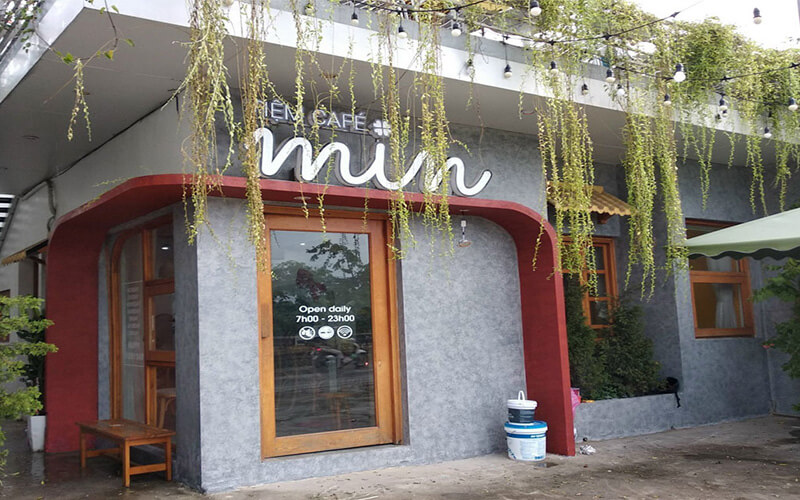 Mẫu sơn bê tông cho quán cafe