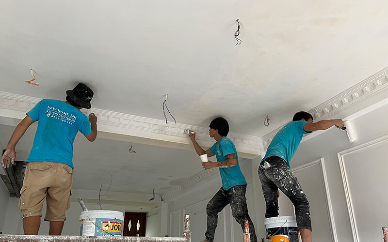 Thợ sơn nhà tại quận 6 chuyên nghiệp