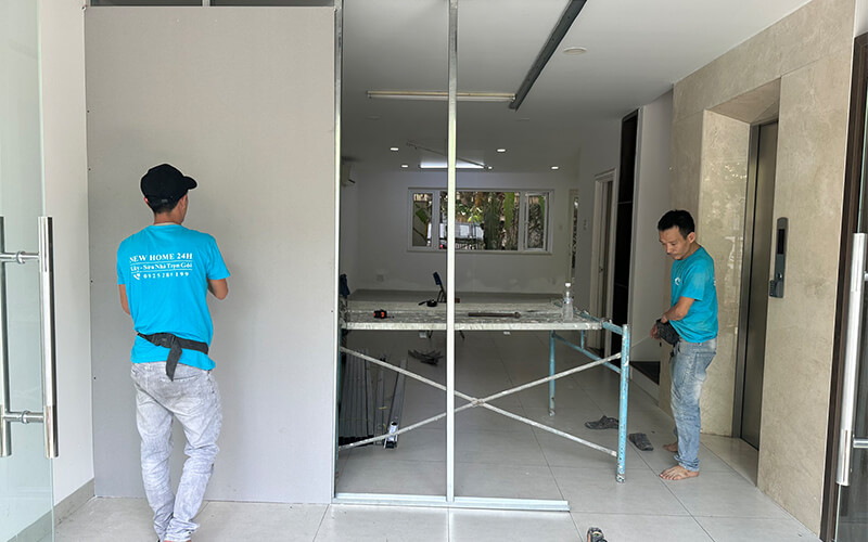 Báo giá thi công vách thạch cao tại TP.HCM