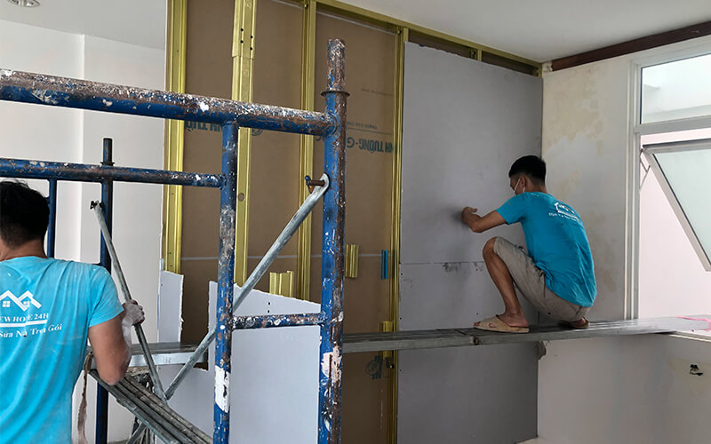 Đơn giá làm vách thạch cao phụ thuộc vào nhiều yếu tố