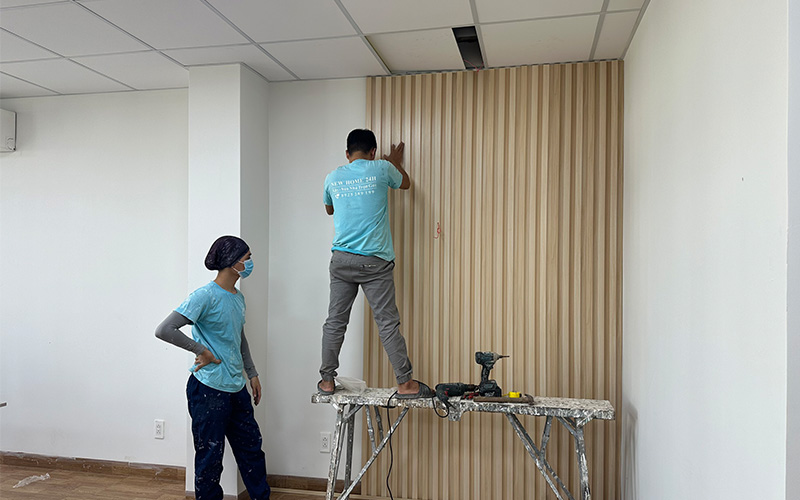 Đơn vị thi công vách lam gỗ chuyên nghiệp