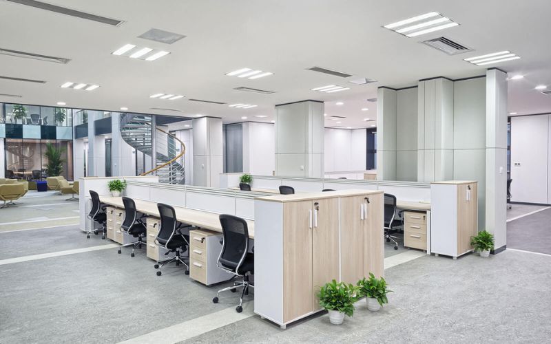 Tăng vẻ đẹp cho trần văn phòng