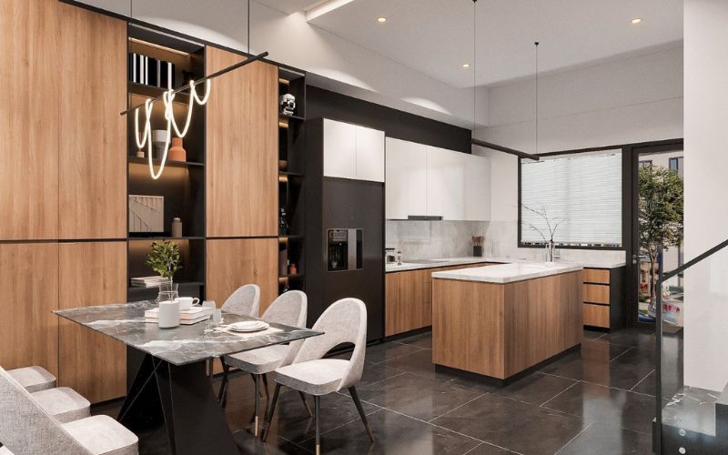 Đặt bếp hướng Tây Bắc cho nhà hướng Tây