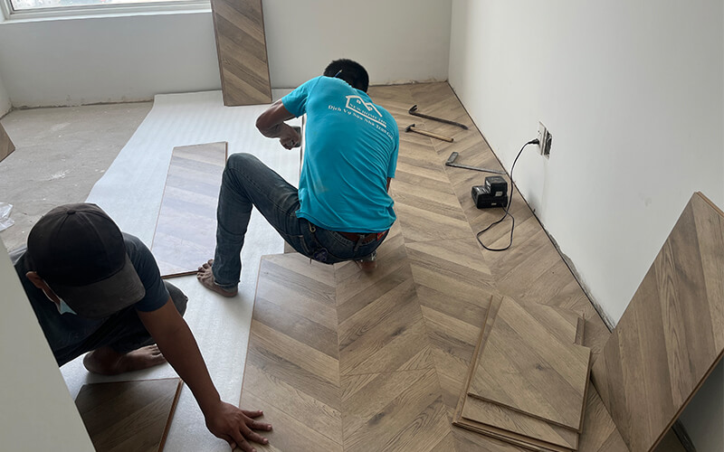Báo giá thi công sàn gỗ trọn gói tại TP.HCM