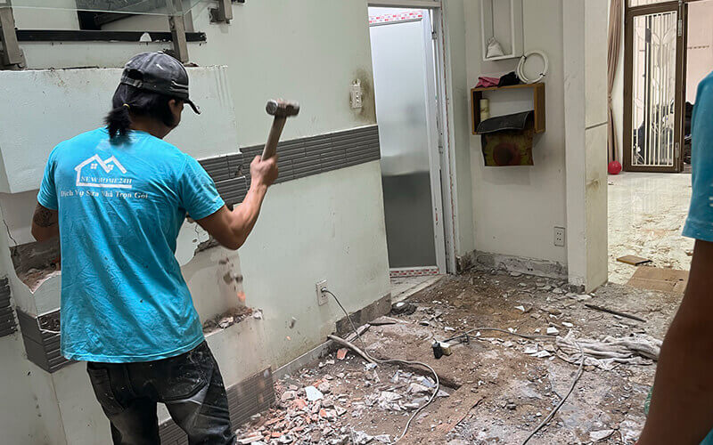 Các hạng mục thi công không cần tuổi