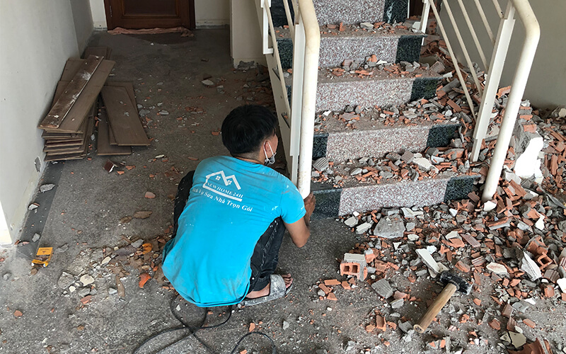Đơn vị thi công bếp dưới cầu thang chuyên nghiệp