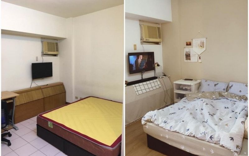 Decor thêm tranh ảnh, đèn bàn cho phòng ngủ