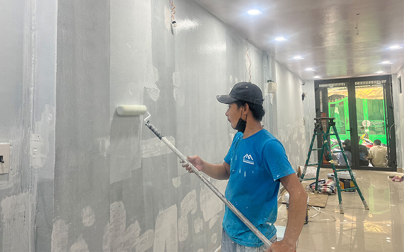 Chi phí sơn nhà 100m2 cho nhà mới