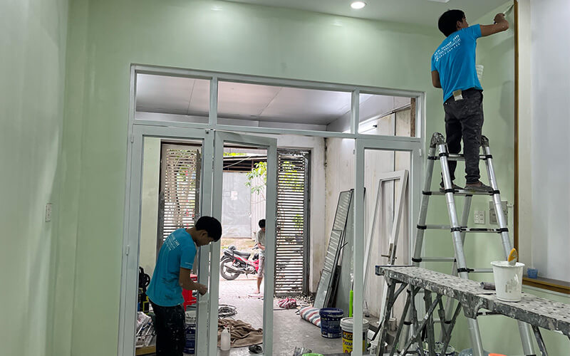 Chi phí sơn nhà 100m2 hết bao nhiêu tiền?