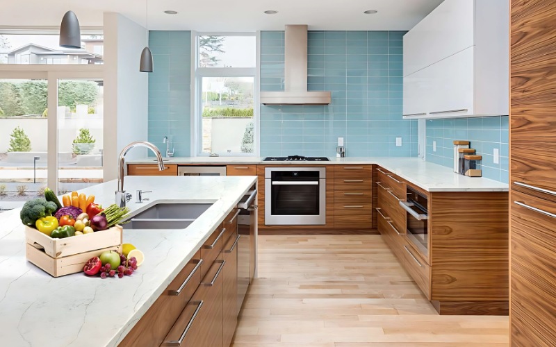 Gia chủ có thể chọn loại gỗ phân khúc trung bình để tối ưu chi phí