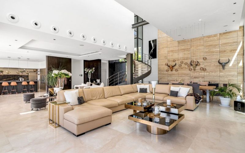 Thiết kế không gian đơn giản chỉ với 3 gam màu chủ đạo