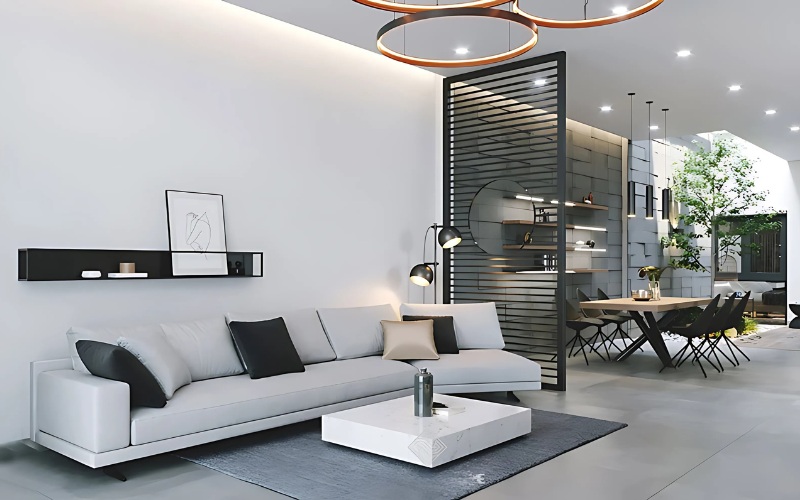 Mẫu nhà cấp 4 mái tôn được thiết kế đơn giản giúp tiết kiệm chi phí xây dựng