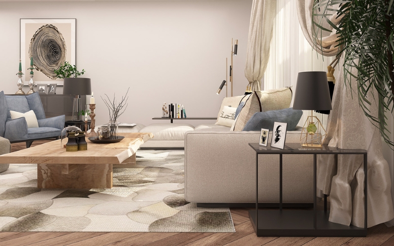 Mọi yếu tố trong không gian này đều hướng đến sự tinh tế đơn giản nhưng đầy đủ sự tiện nghi
