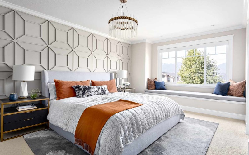 Mẫu phòng ngủ đẹp sang trọng rộng 18m2