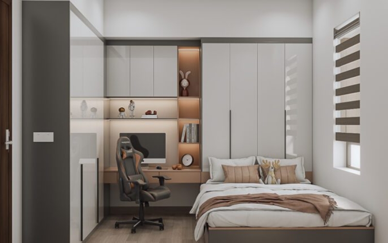 Mẫu thiết kế phòng ngủ chung cư được nhiều gia chủ tinh chọn nhất