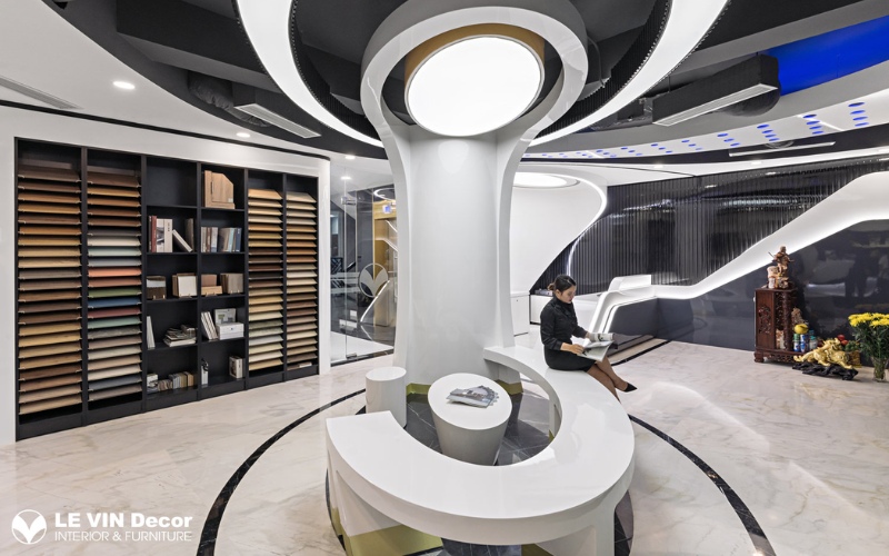  Levin Decor chuyên thiết kế và thi công nội thất showroom