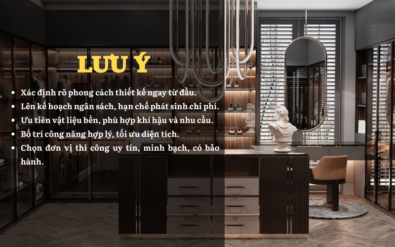 Một số lưu ý cho gia chủ trước khi chuẩn bị công tác thi công