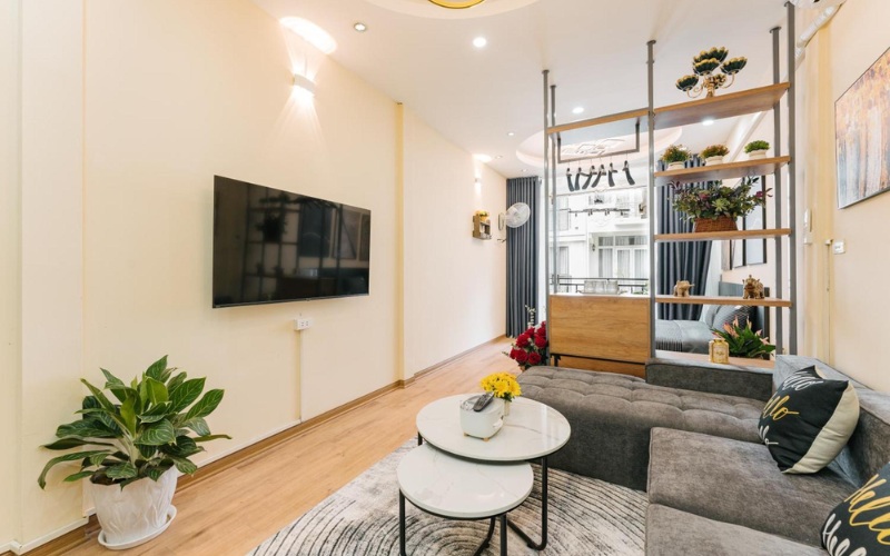 Thiết kế chung cư 43m2 với không gian tràn ngập ánh sáng
