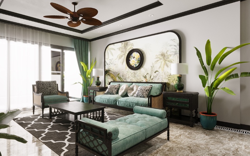 Các món đồ trang trí nội thất mang đậm ảnh hưởng văn hóa Đông Dương
