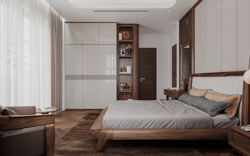 Thảm sàn lông mịn tăng sự sang trọng và nổi bật