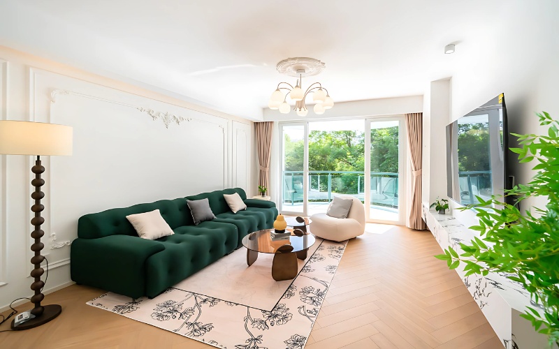 Phong cách Bắc Âu hoặc Japandi là lựa chọn phù hợp cho không gian này 