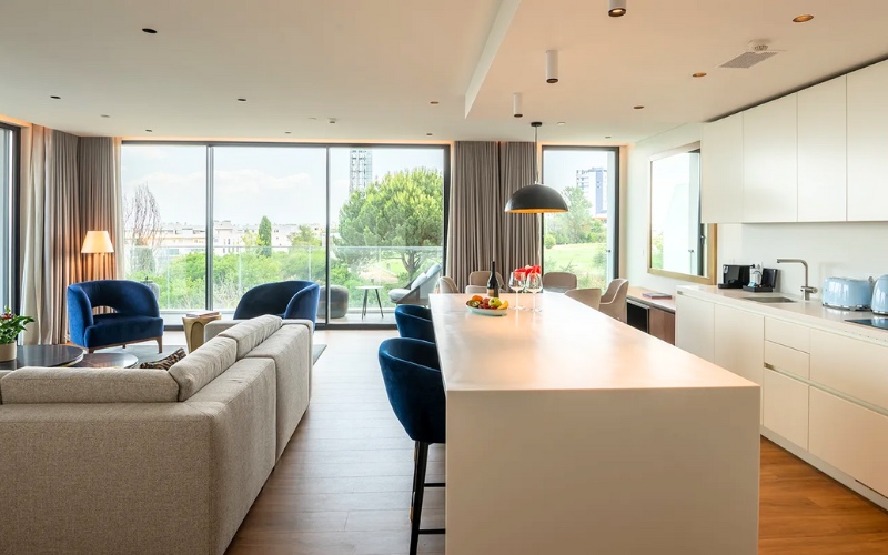Thiết kế nhà chung cư 3 phòng ngủ tận dụng nguồn ánh sáng tự nhiên