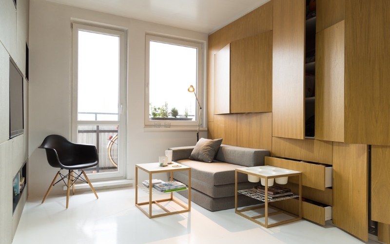 Thiết kế chung cư mini với diện tích 20m2 