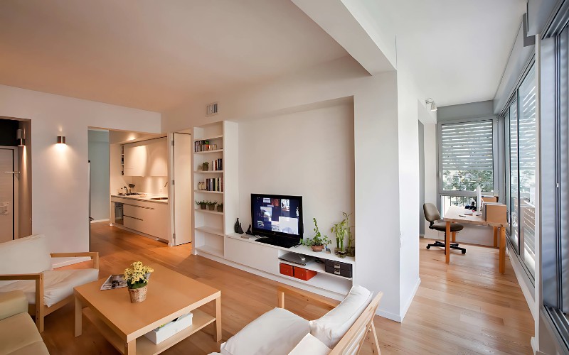 Thiết kế nội thất cho căn hộ mini diện tích 40m2