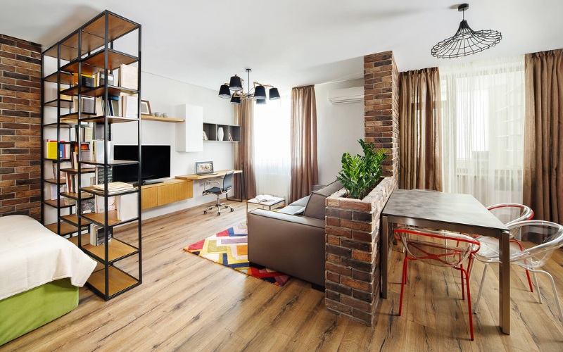 Đối với căn hộ mini cho thuê cần đảm bảo sự tối giản trong thiết kế