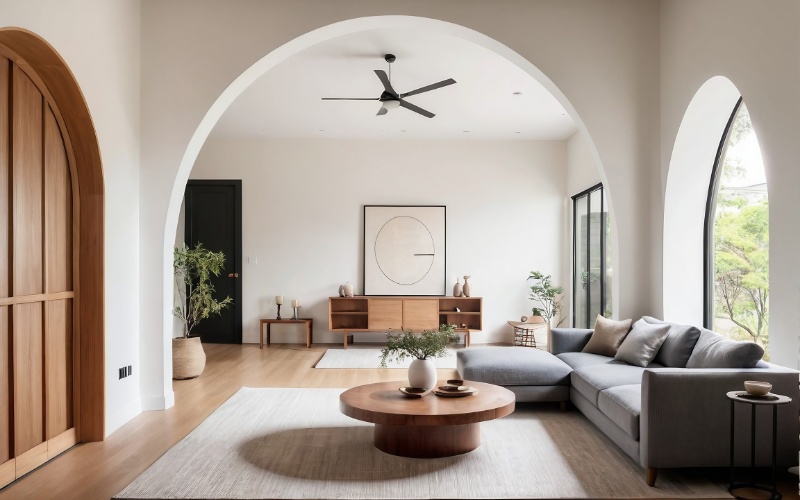 Thiết kế nội thất căn hộ chung cư 68m2 phong cách Scandinavian