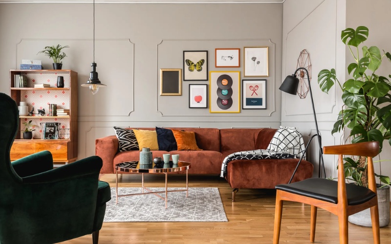 Phong cách vintage tạo ra không gian mang hơi thở hoài cổ cho căn hộ 68m2