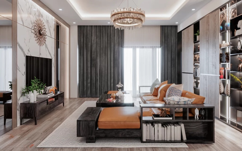 Thiết kế nội thất chung cư 54m2 là hạng mục được nhiều gia chủ quan tâm