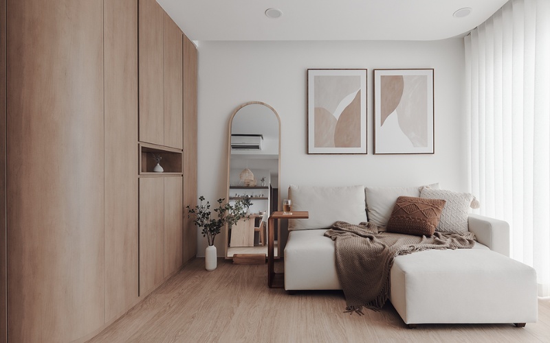 Màu sắc nhã nhặn của phong cách Bắc Âu mang đến sự thoải mái cho gia đình