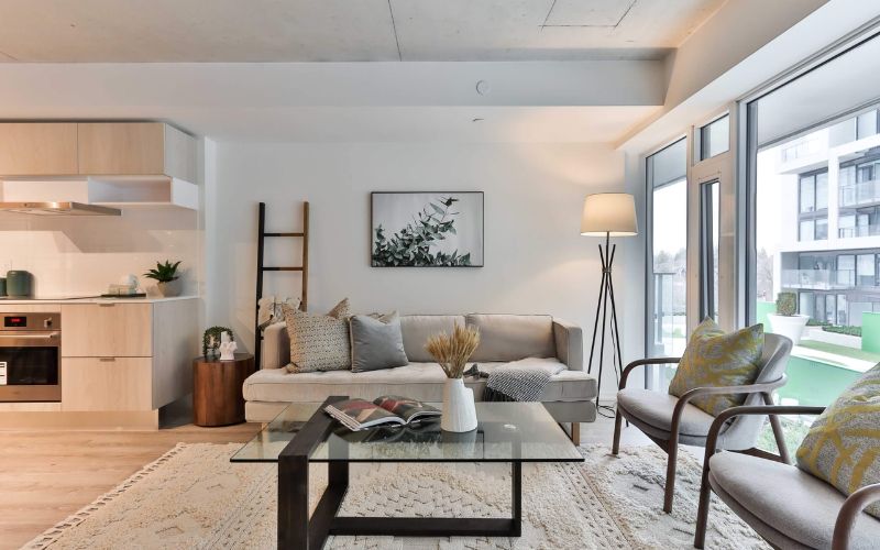 Thiết kế nội thất chung cư 55m2 phong cách tối giản hiện đại