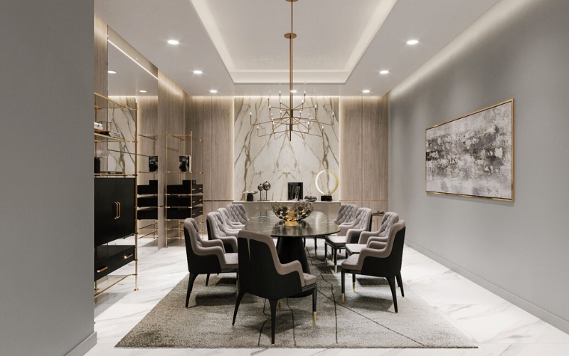 Phong cách Luxury phù hợp với gia chủ đề cao tính thẩm mỹ và giá trị của ngôi nhà