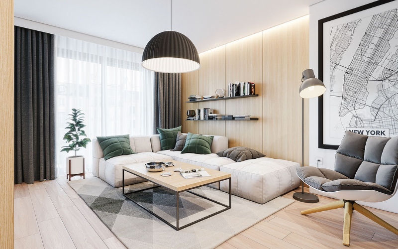 Thiết kế nội thất chung cư 56m2 là lựa chọn tối ưu cho những gia đình trẻ