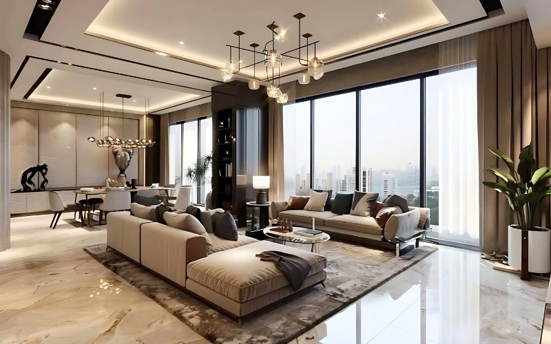 Phong cách nội thất Luxury đem đến một không gian sống sang trọng