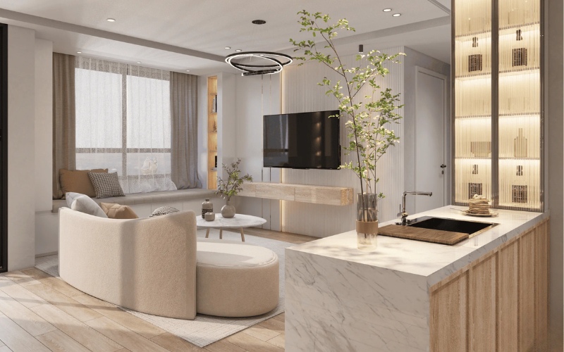 Lựa chọn phong cách thiết kế đóng vai trò quyết định đến sự hài hòa của không gian