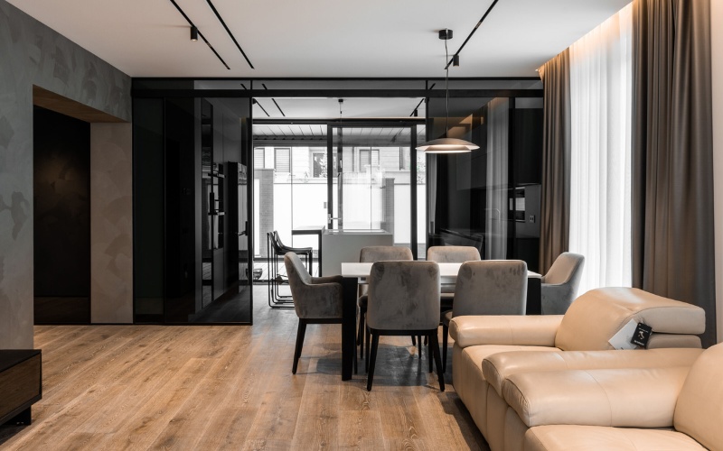 Thiết kế nội thất cho căn hộ chung cư 70m2 này đang là xu hướng thịnh hành