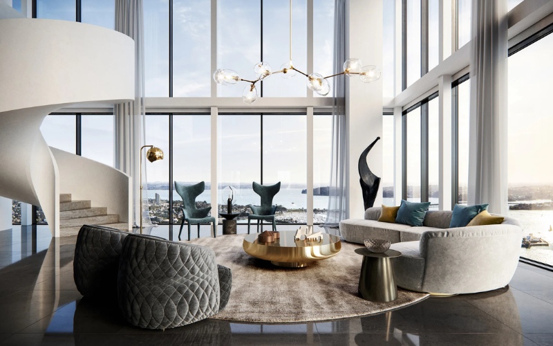 Căn hộ penthouses đẹp luôn nhận được sự săn đón của giưới thượng lưu