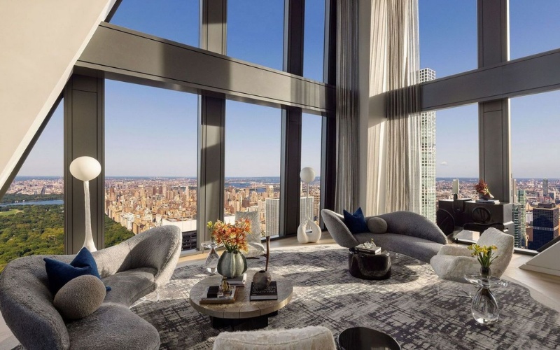 Penthouse đẹp với đường nét thiết kế gọn gàng và tinh tế