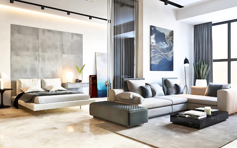 Căn hộ studio đặc biệt phổ biến tại các khu đô thị lớn có quỹ đất hạn hẹp