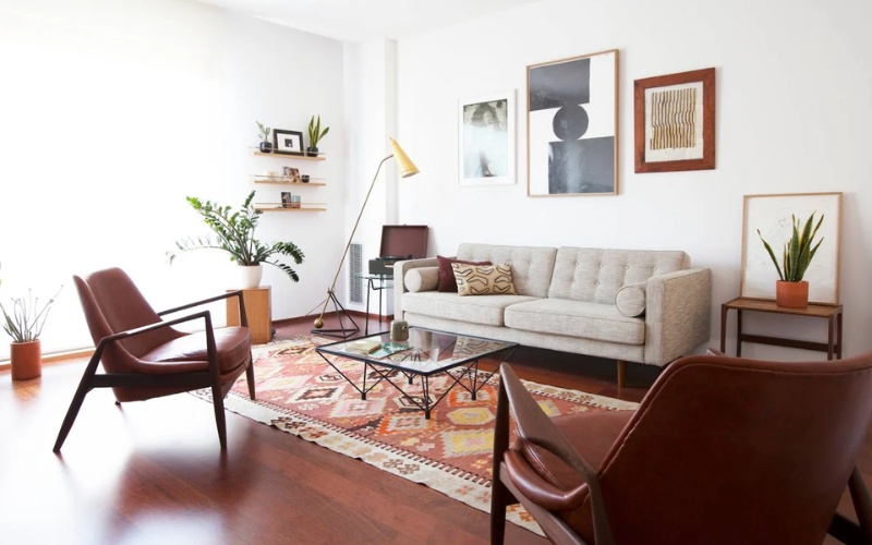Bạn có thể mix-match nội thất vintage cổ điển cùng các chi tiết hiện đại tối giản