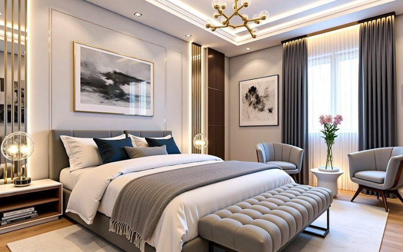 Phòng ngủ là không gian riêng tư quan trọng nhất cần đảm bảo sự yên tĩnh