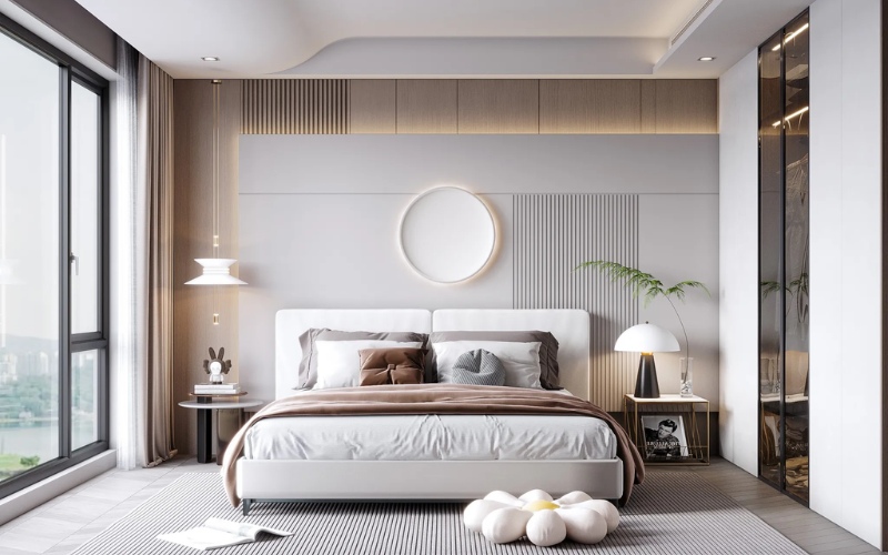 Đặc trưng nổi bật của phong cách này là đường nét gọn gàng, bố cục khoa học