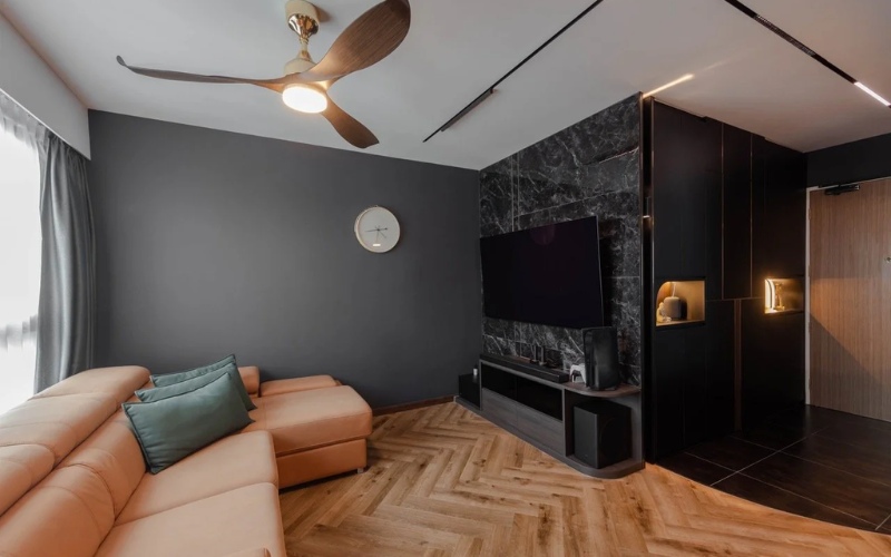 Nhà 90m2 phong cách hiện đại được ưa chuộng nhờ sự tối giản và tinh tế