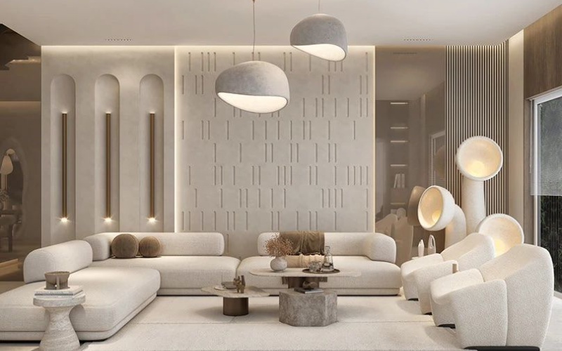 Giữ phòng khách sang trọng bằng cách tối giản decor, duy trì ánh sáng và màu sắc hài hòa