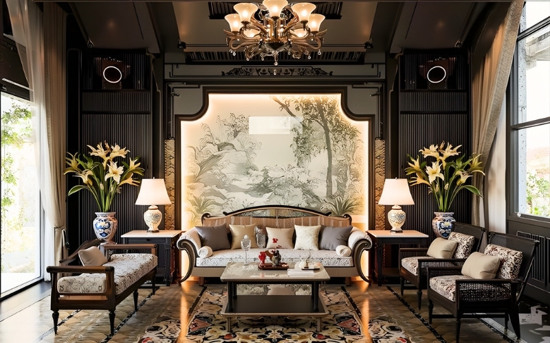 Indochine tiếp tục được ứng dụng trong thiết kế hiện đại như một biểu tượng của vẻ đẹp hoài cổ